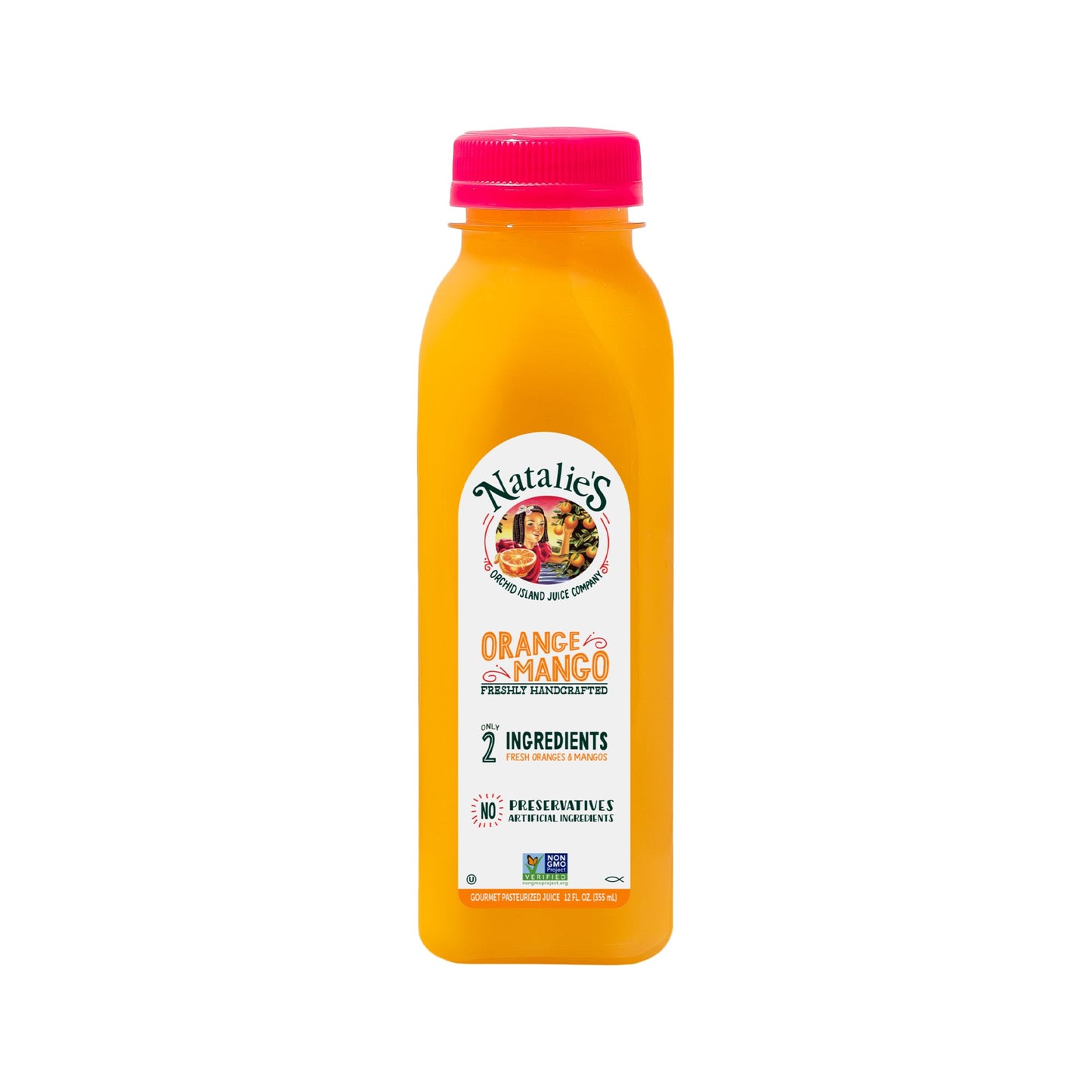 Wholesale Natalie's Orchid Island Juice Orange Mango 12oz- Bulk