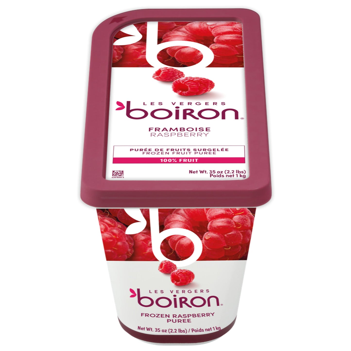 Wholesale Boiron 100% Raspberry Puree 1kg- Bulk