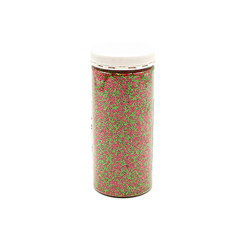 Wholesale Leman Sprinkles Nonpareils Red Green 1.9lb- Bulk