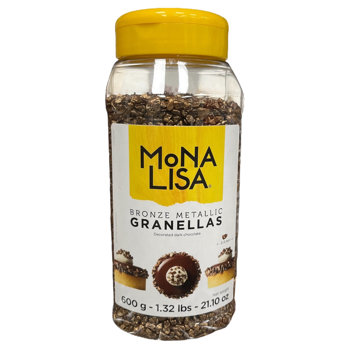 Wholesale Mona Lisa Bronze Metallic Granellas 0.6kg- Bulk