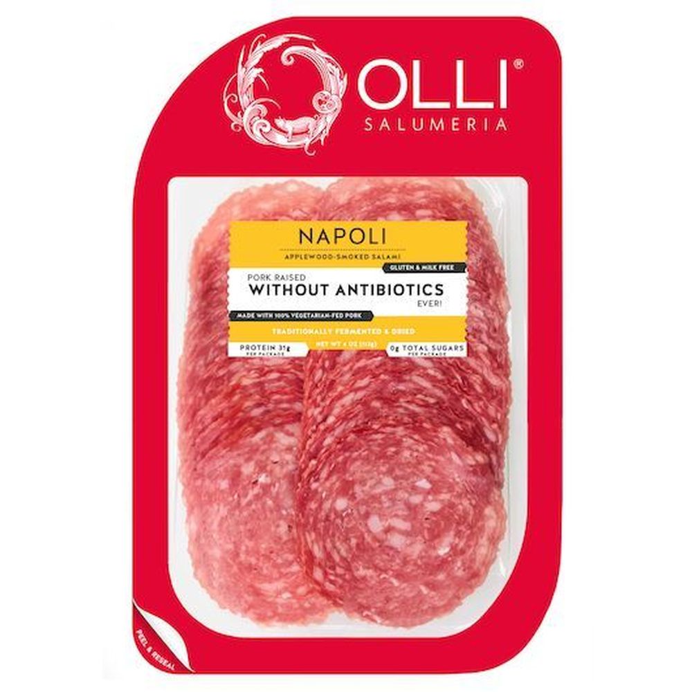Wholesale Olli Pre-Sliced Napoli Salame- Bulk