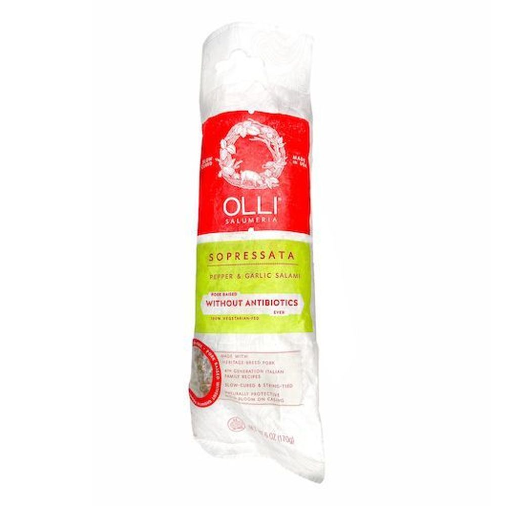 Wholesale Olli Sopressata Abf Salami Chub 6Oz- Bulk
