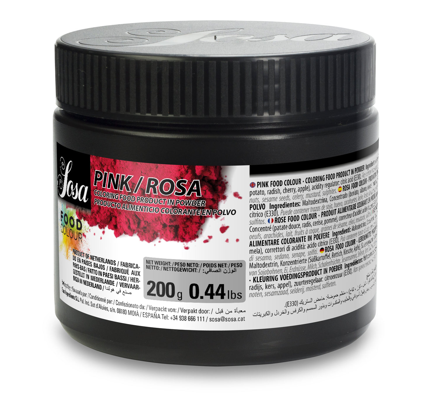 Wholesale Sosa Pink Food Color- Bulk