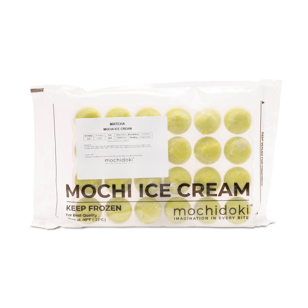 Wholesale Mochidoki Matcha Mochi Ice Cream- Bulk