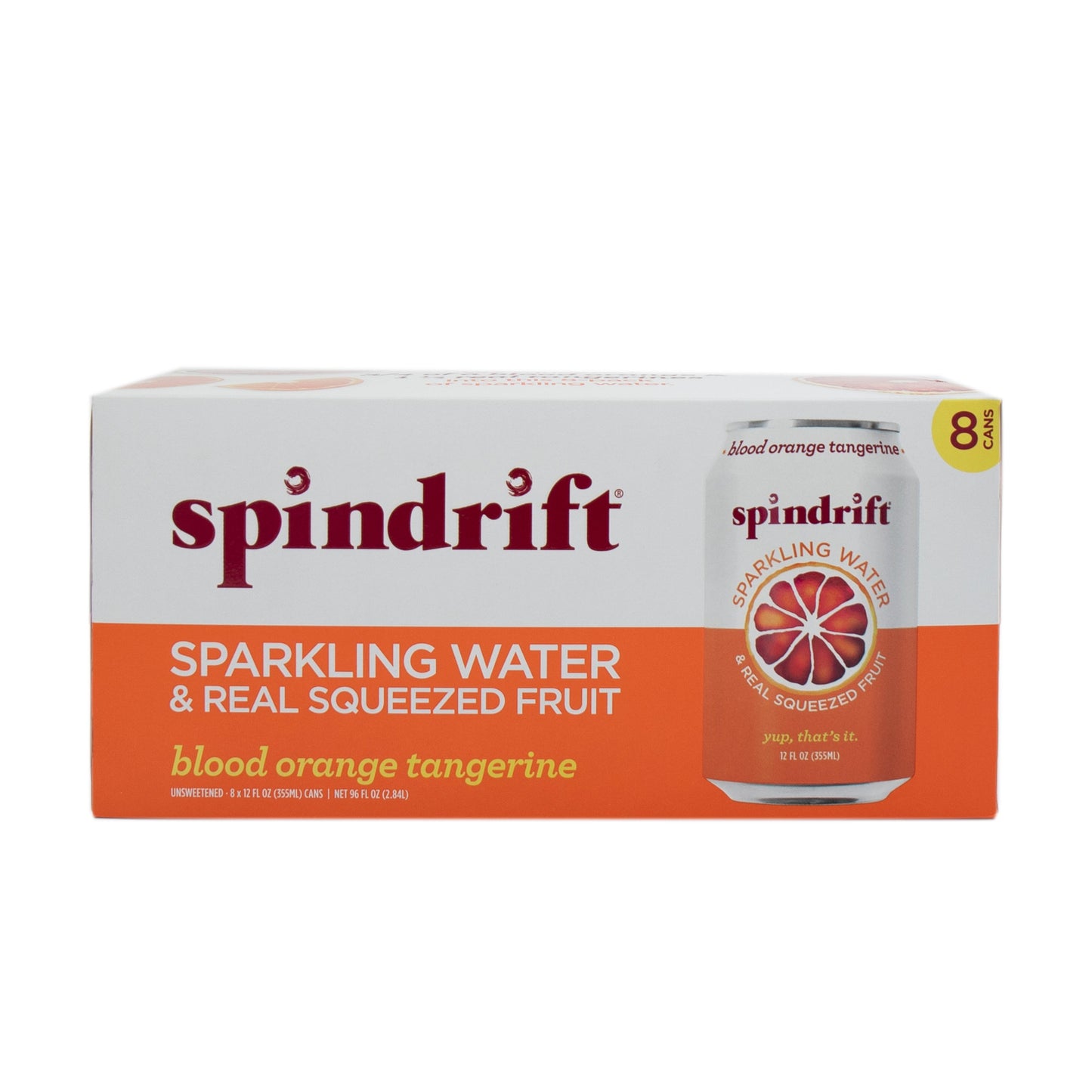 Wholesale Spindrift Sparkling Blood Orange 12oz- Bulk