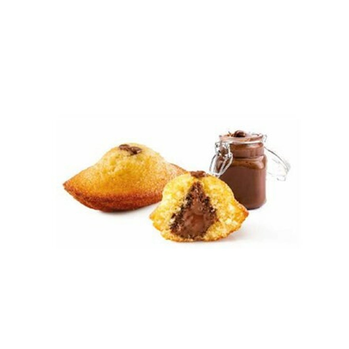 Wholesale St Michel Chocolate Hazelnut Madeline- Bulk