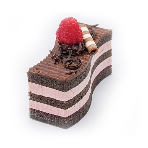 Wholesale Classic Cake Vegan Chocolate Raspberry Mousse Cake- Bulk