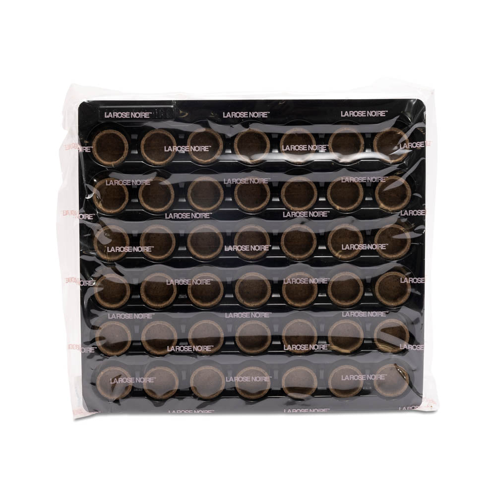 Wholesale La Rose Noire Hand Made Coated Chocolate Tart Shell, Mini Round 1.3"- Bulk