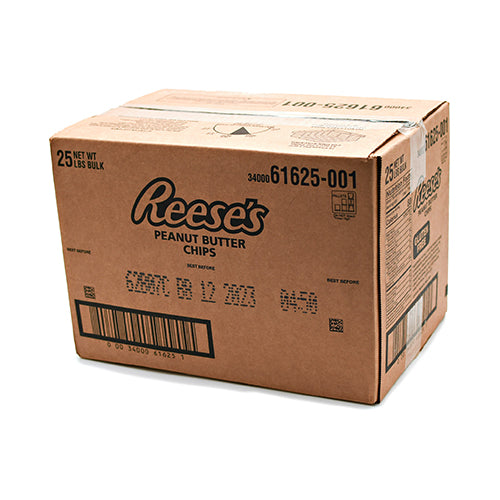 Wholesale Reeses Peanut Butter Chips 25lb- Bulk