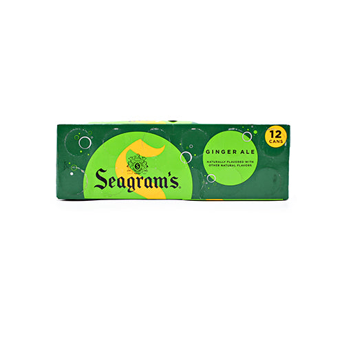 Wholesale Seagram's Canned Ginger Ale 12oz- Bulk