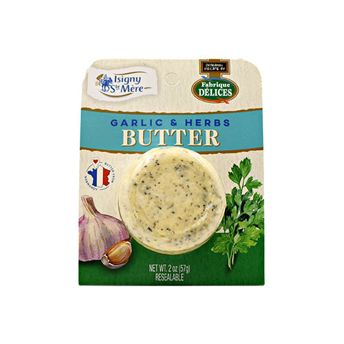 Wholesale Fabrique Delices Garlic & Herb Butter 2oz- Bulk