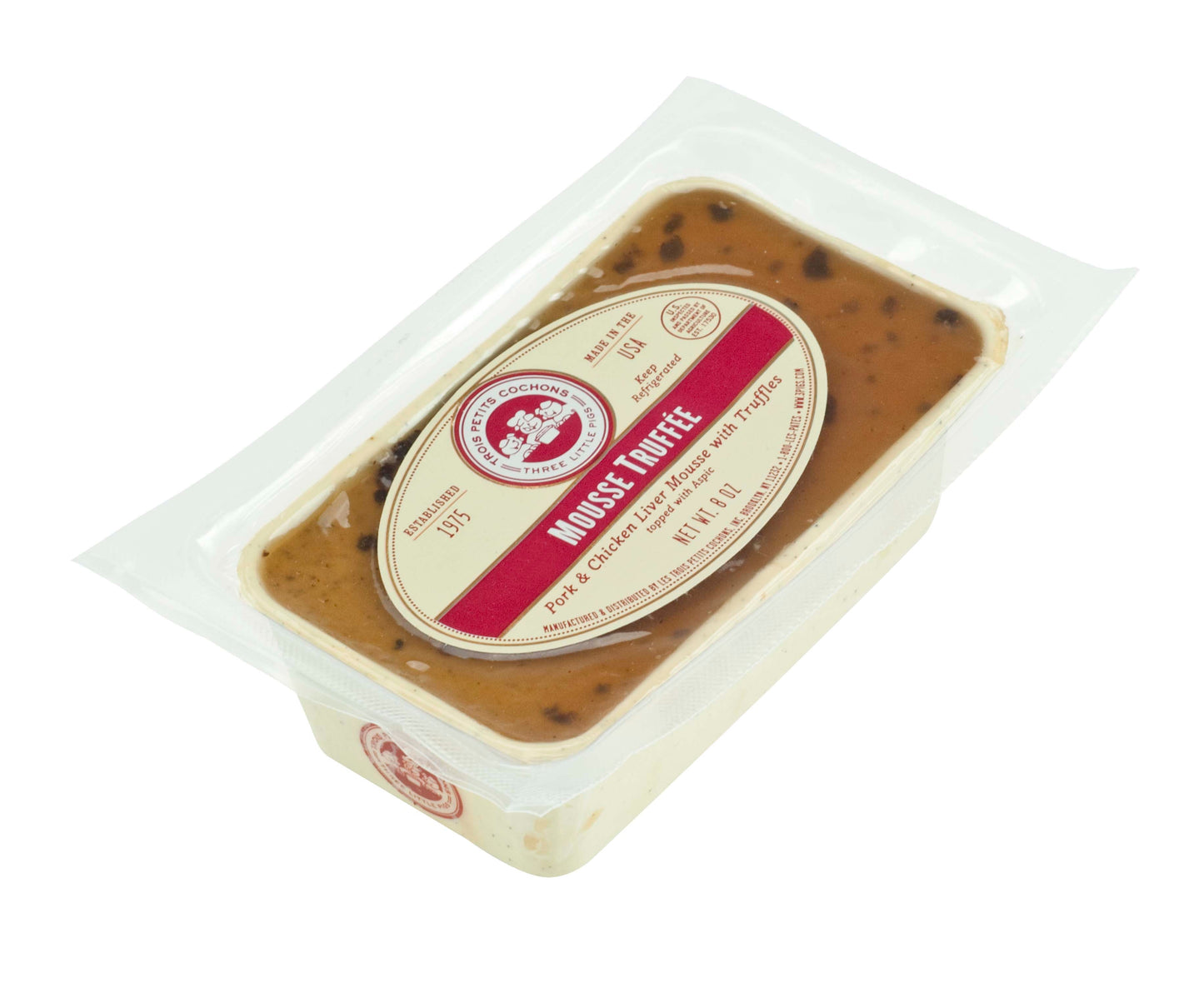 Wholesale Les Trois Mini Crock Mousse Truffee- Bulk