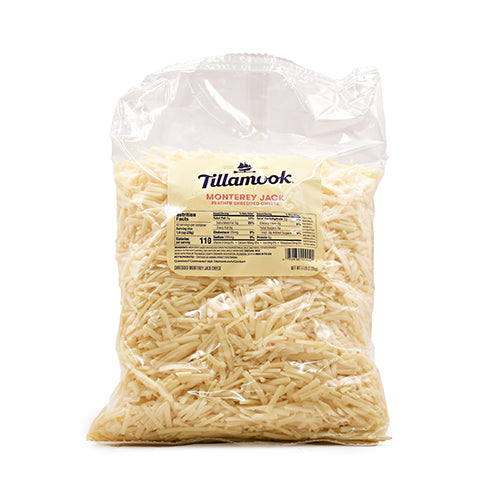 Wholesale Tillamook Shredded Monterey Jack Cheese 5lb- Bulk