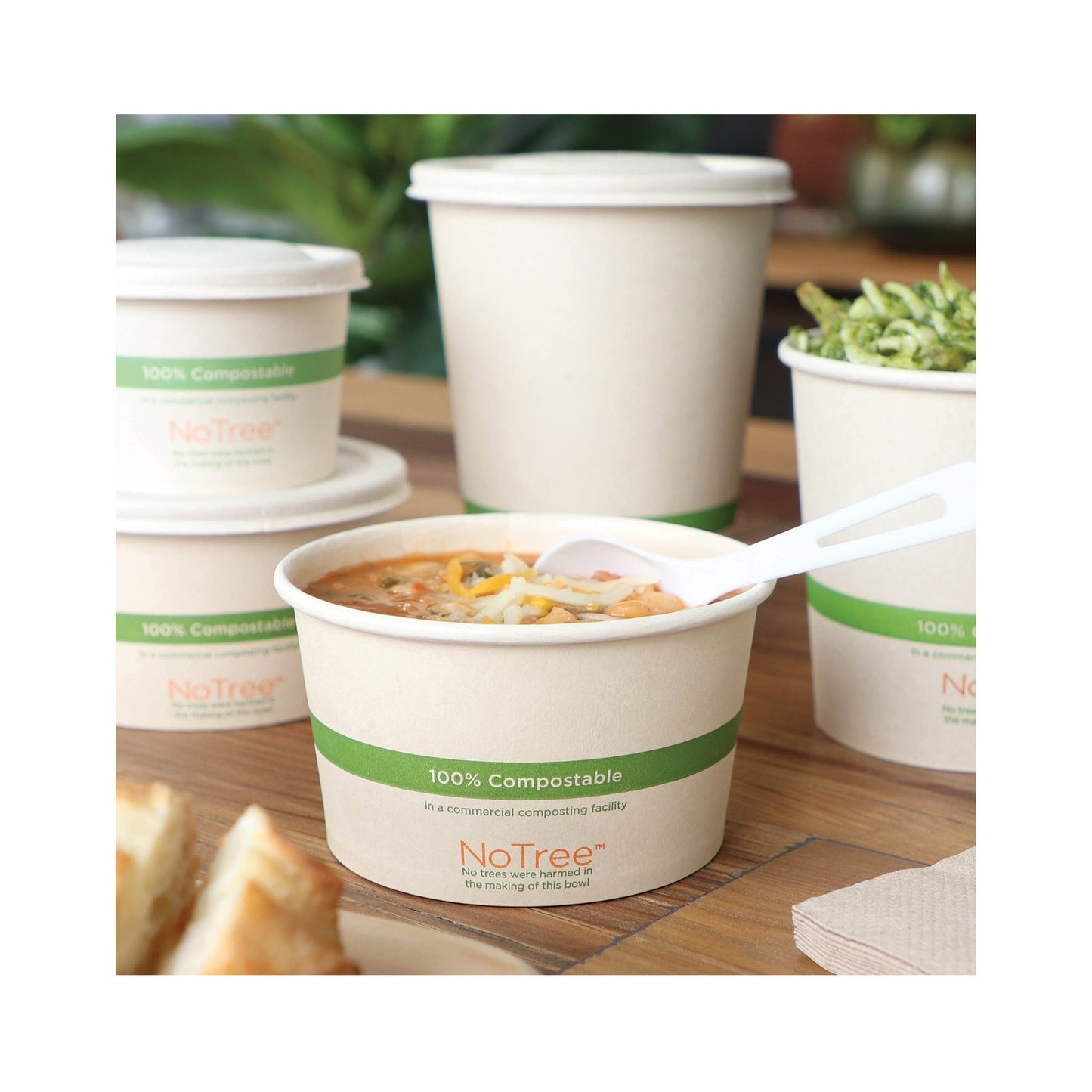 Wholesale World Centric Notree Paper Bowl 12 Oz- Bulk