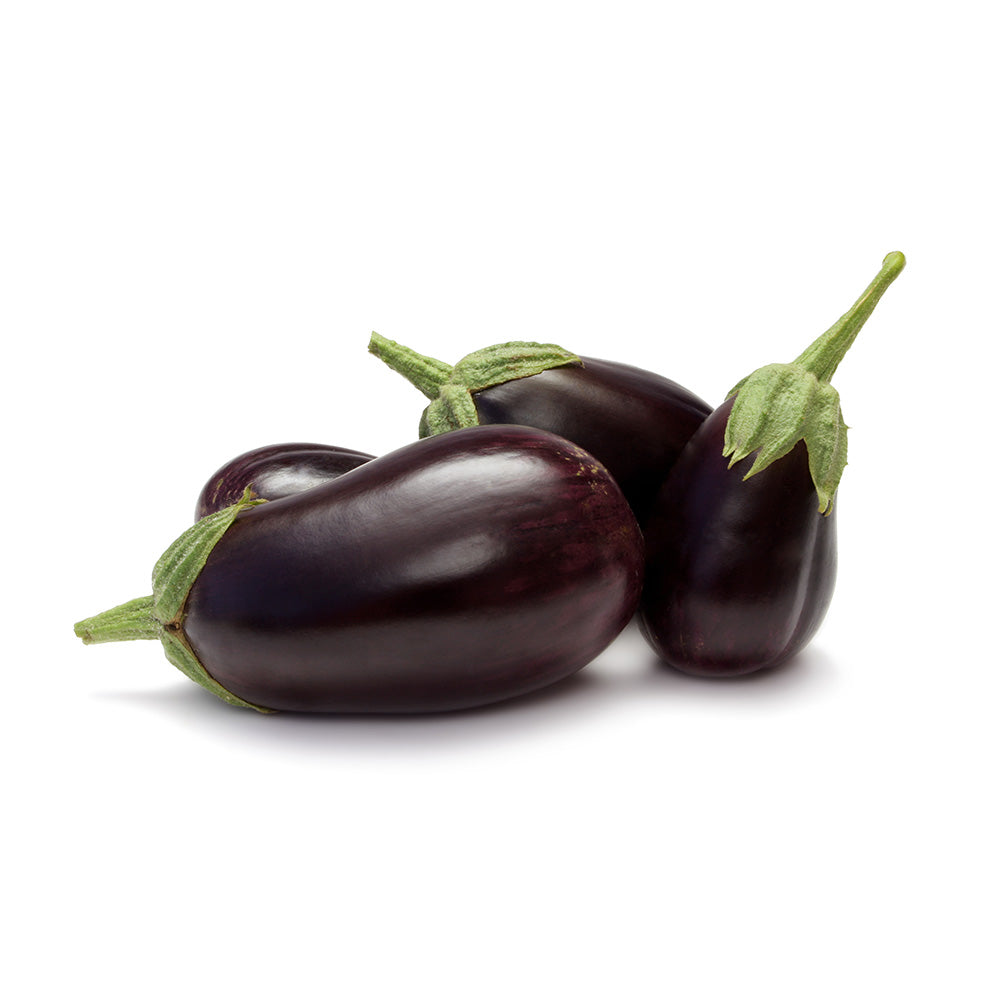 Wholesale Dix Farms Fresh Eggplant Italian, Local 20lb- Bulk