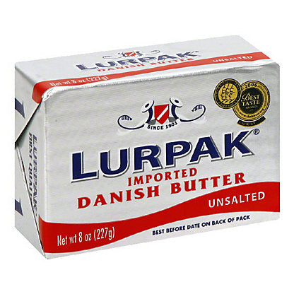 Wholesale Lurpak Unsalted Danish Butter 8oz- Bulk