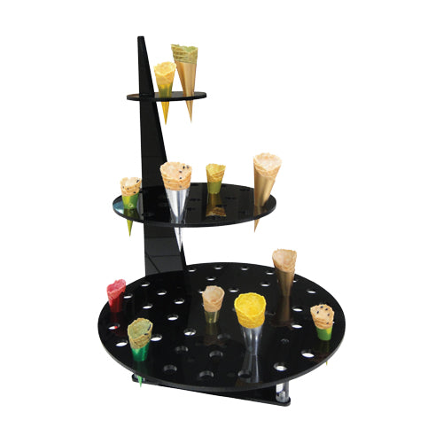 Wholesale La Rose Noire 68-Hole Cone Stand (Set C-S)- Bulk