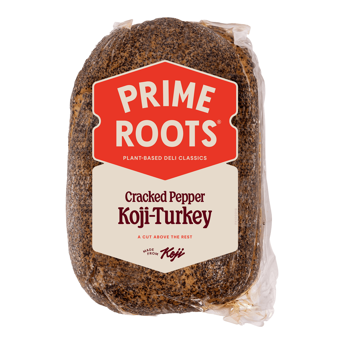 Wholesale Prime Roots Vegan Cracked Pepper Koji Turkey 4.52lb- Bulk