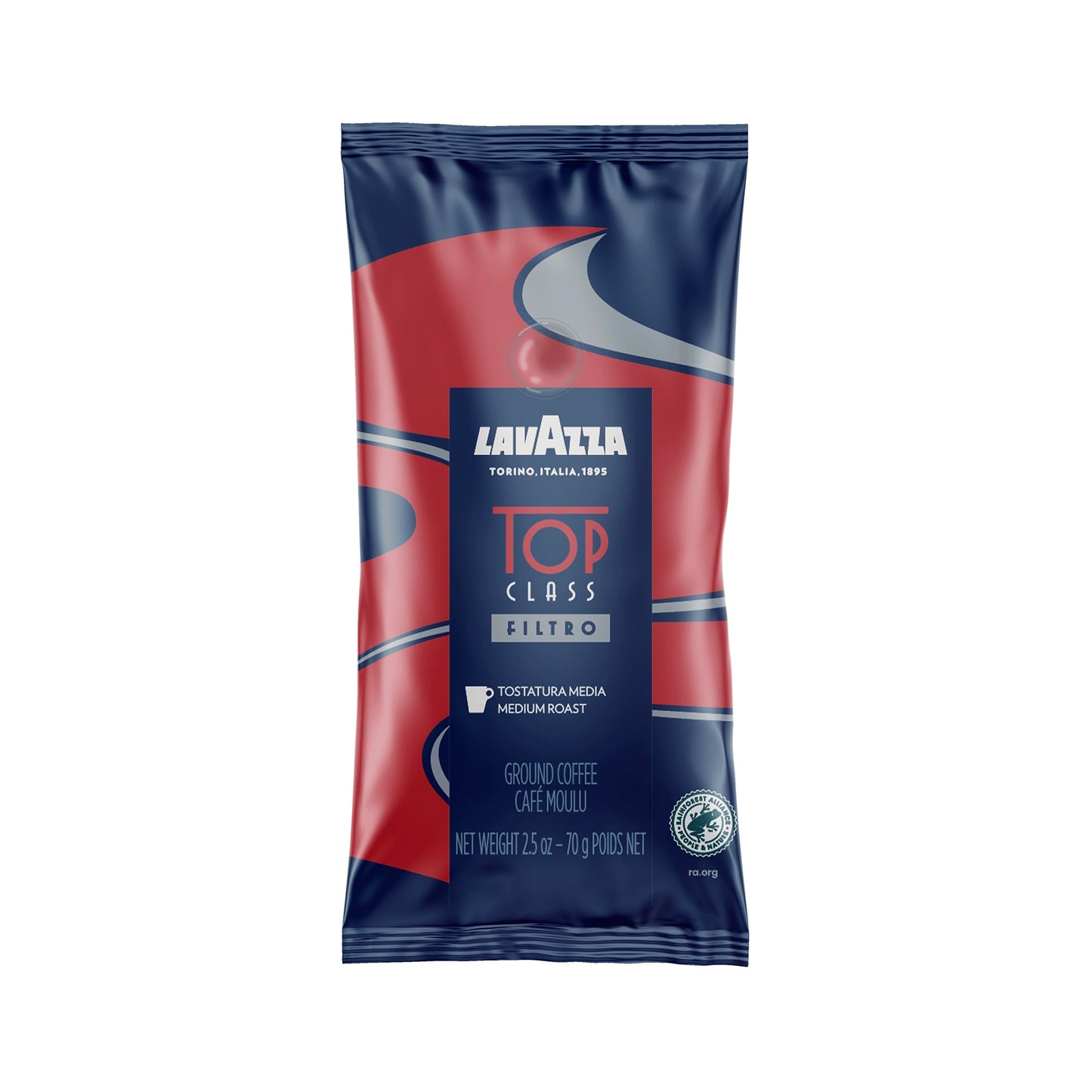 Wholesale Lavazza Medium Roast Ground Filter Coffee 2.5oz- Bulk