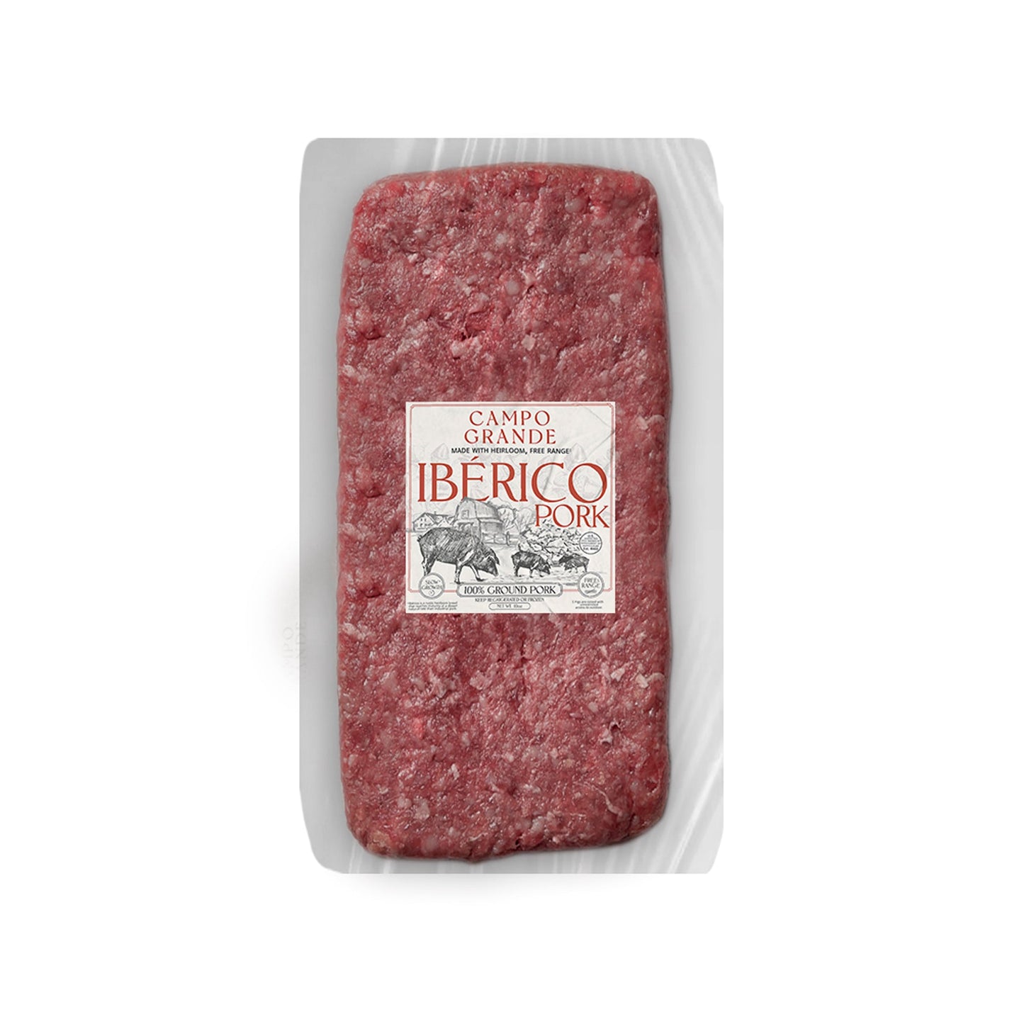 Wholesale Campo Grande Iberico Ground Pork 5lb- Bulk