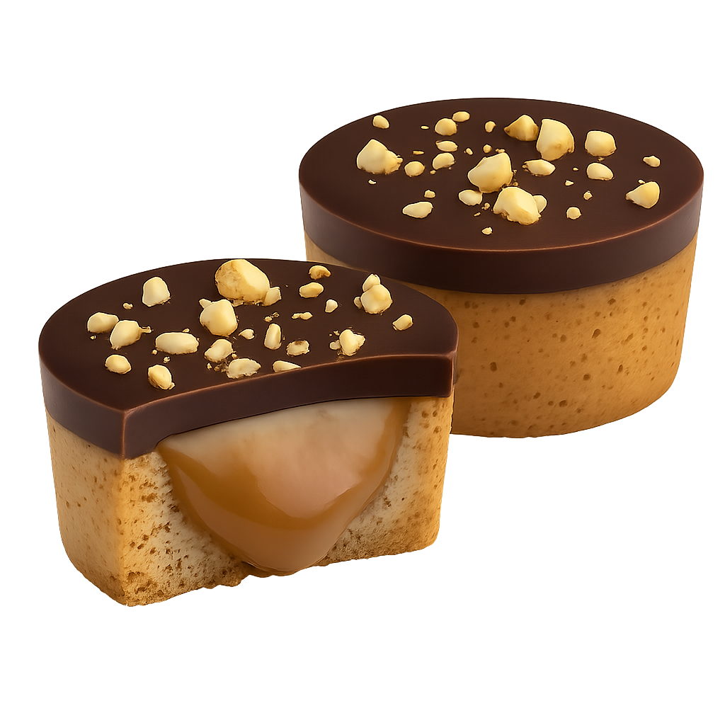 Wholesale Foliepops Tartelettes Chocolate Hazelnut- Bulk