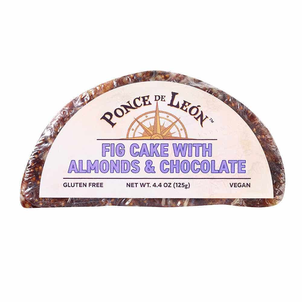 Wholesale Ponce de Leon Fig Almond Chocolate Cake 4.4 Oz- Bulk