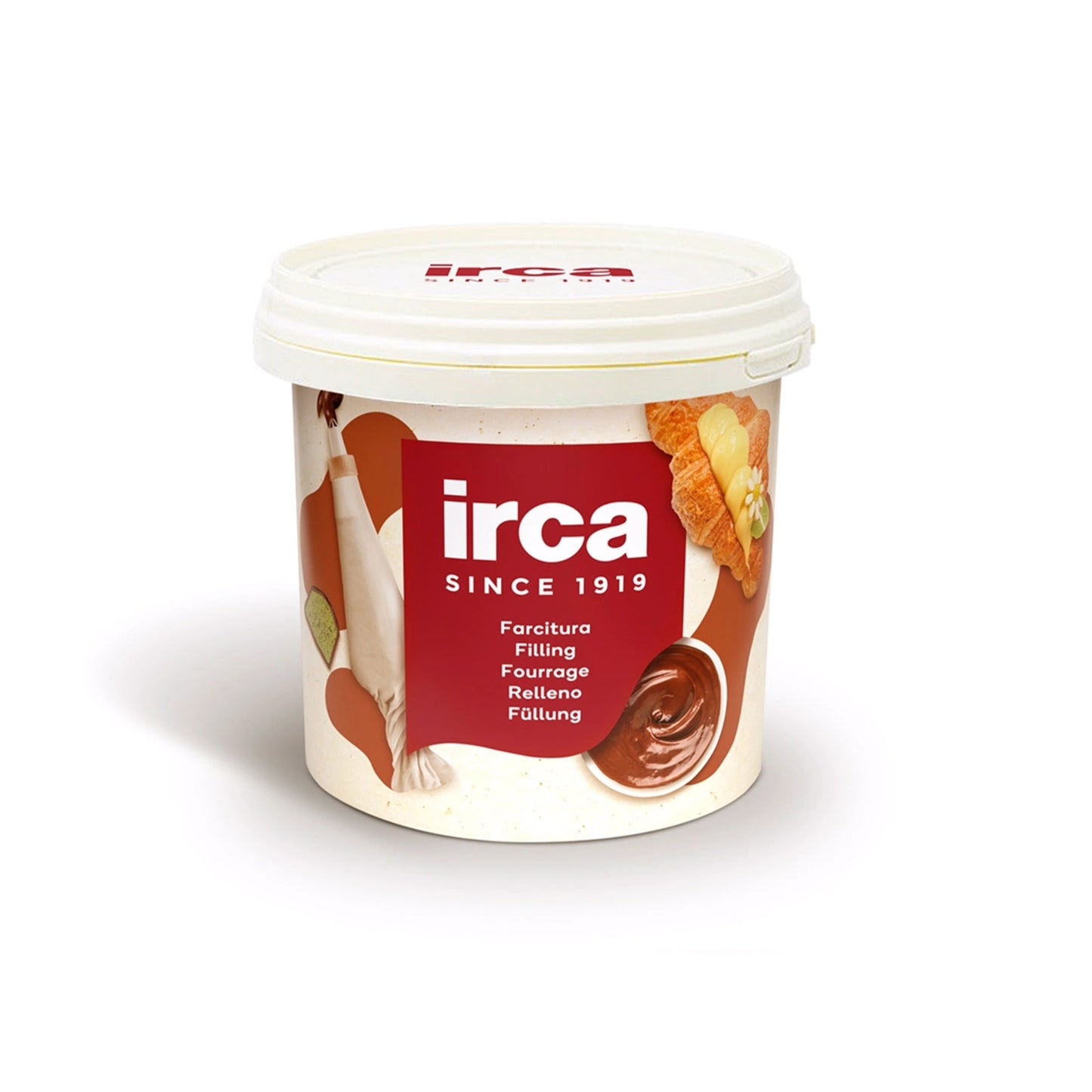 Wholesale Irca Since 1919 Pralin Delicrisp Blanc 5kg- Bulk