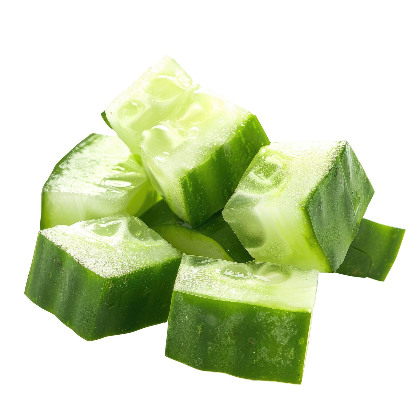 Wholesale Capital Seaboard Diced Cucumber 1/2" 5lb- Bulk