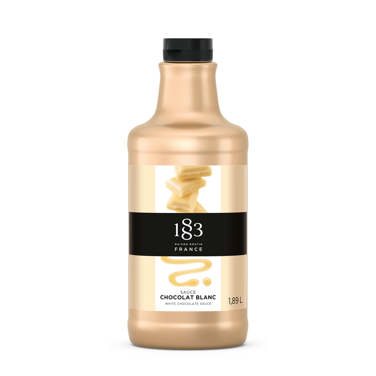 Wholesale 1883 Maison Routin White Chocolate Sauce 64oz- Bulk