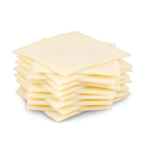 Wholesale Laubscher American White Cheese Sliced 5lb- Bulk