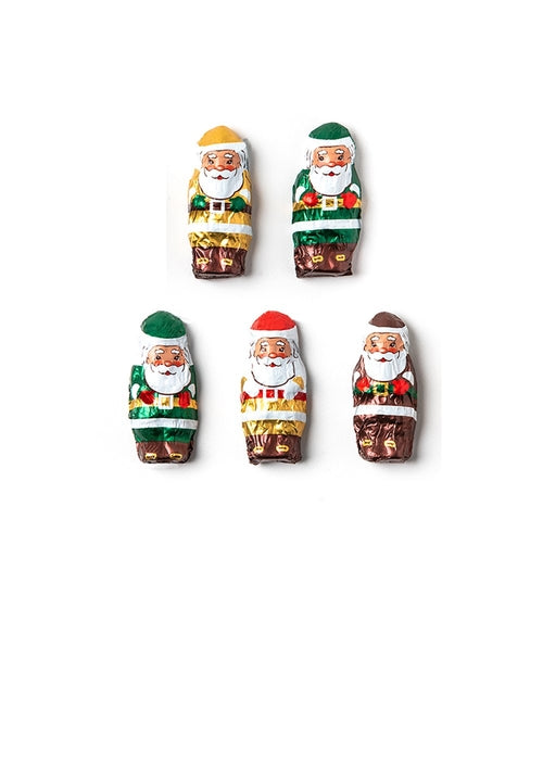 Wholesale Madelaine Chocolate Dark Chocolate Mini Santas (10 Lb.) 17.6 OZ Per Case- Bulk