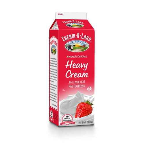 Wholesale Muttenberg 36% Heavy Cream Quart- Bulk