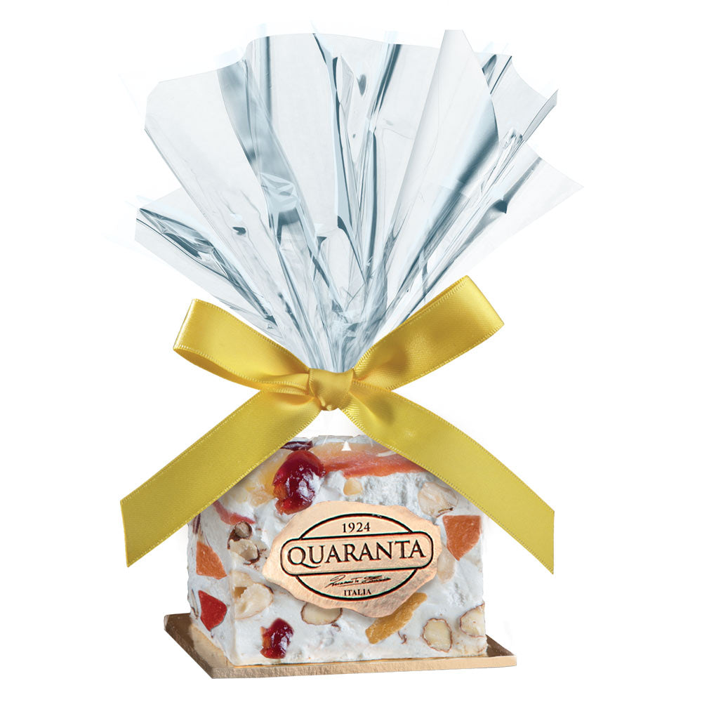 Wholesale Quaranta Exotic Fruit Nougat Cube | 130 gr (4.6oz)- Bulk