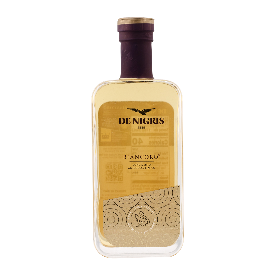 Wholesale De Nigris Excellence Line Biancoro Sweet Wine Vinegar | 8.5 oz (250ml)- Bulk