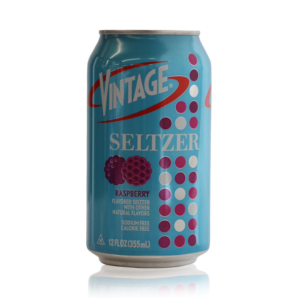 Wholesale Vintage Each Raspberry Canned Seltzer- Bulk