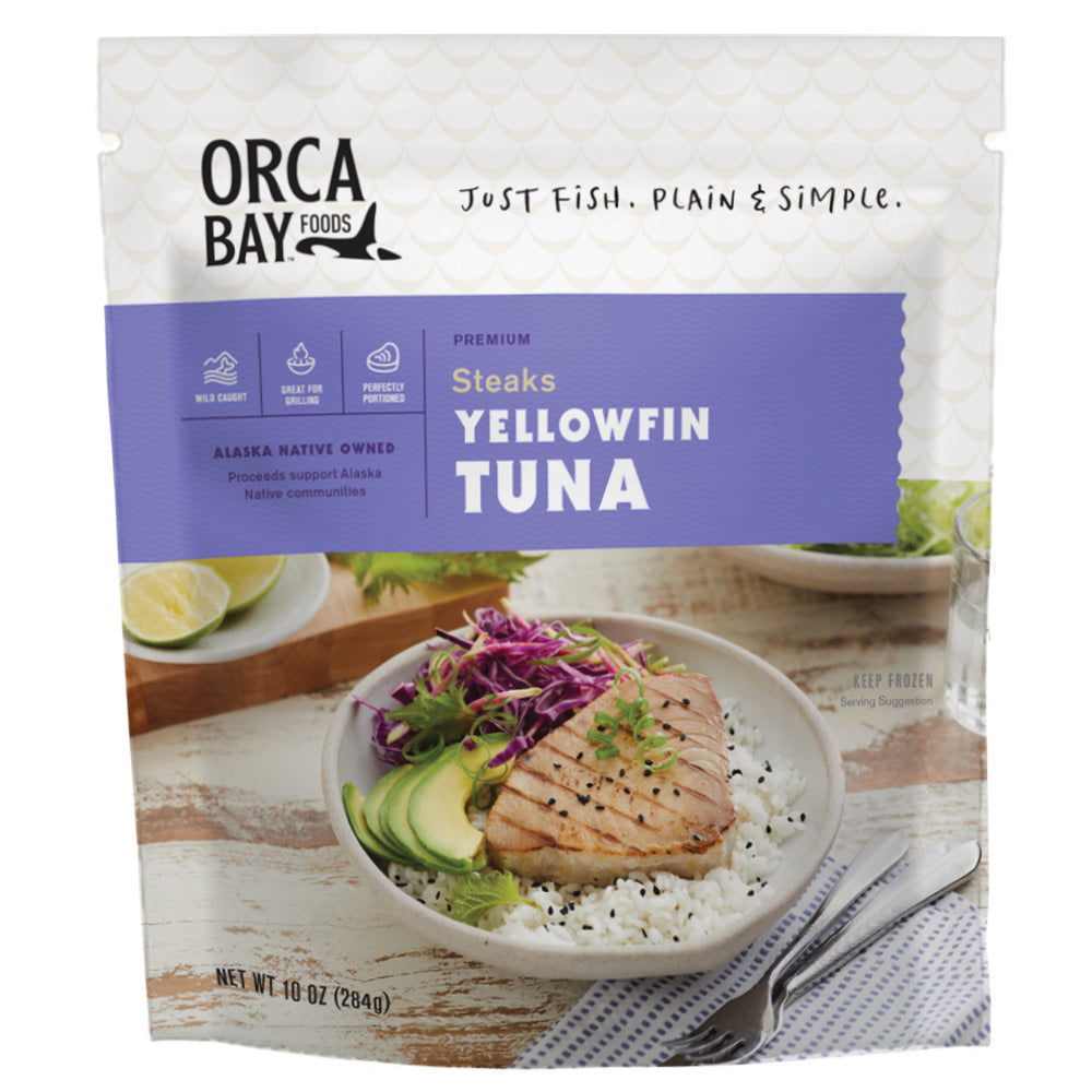 Wholesale Orca Bay Each Yellowfin Tuna Steaks Ind Pack- Bulk
