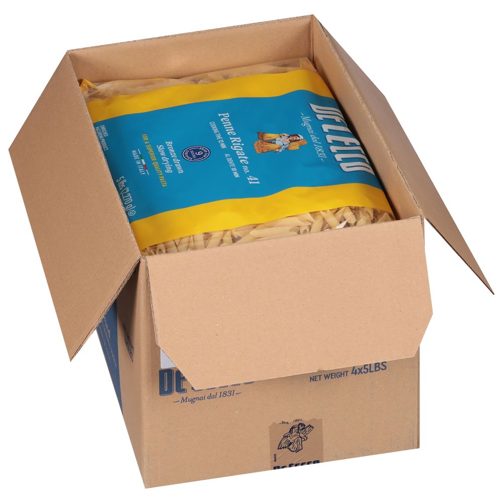 Wholesale De Cecco Dried Penne Rigate Pasta 5lb- Bulk