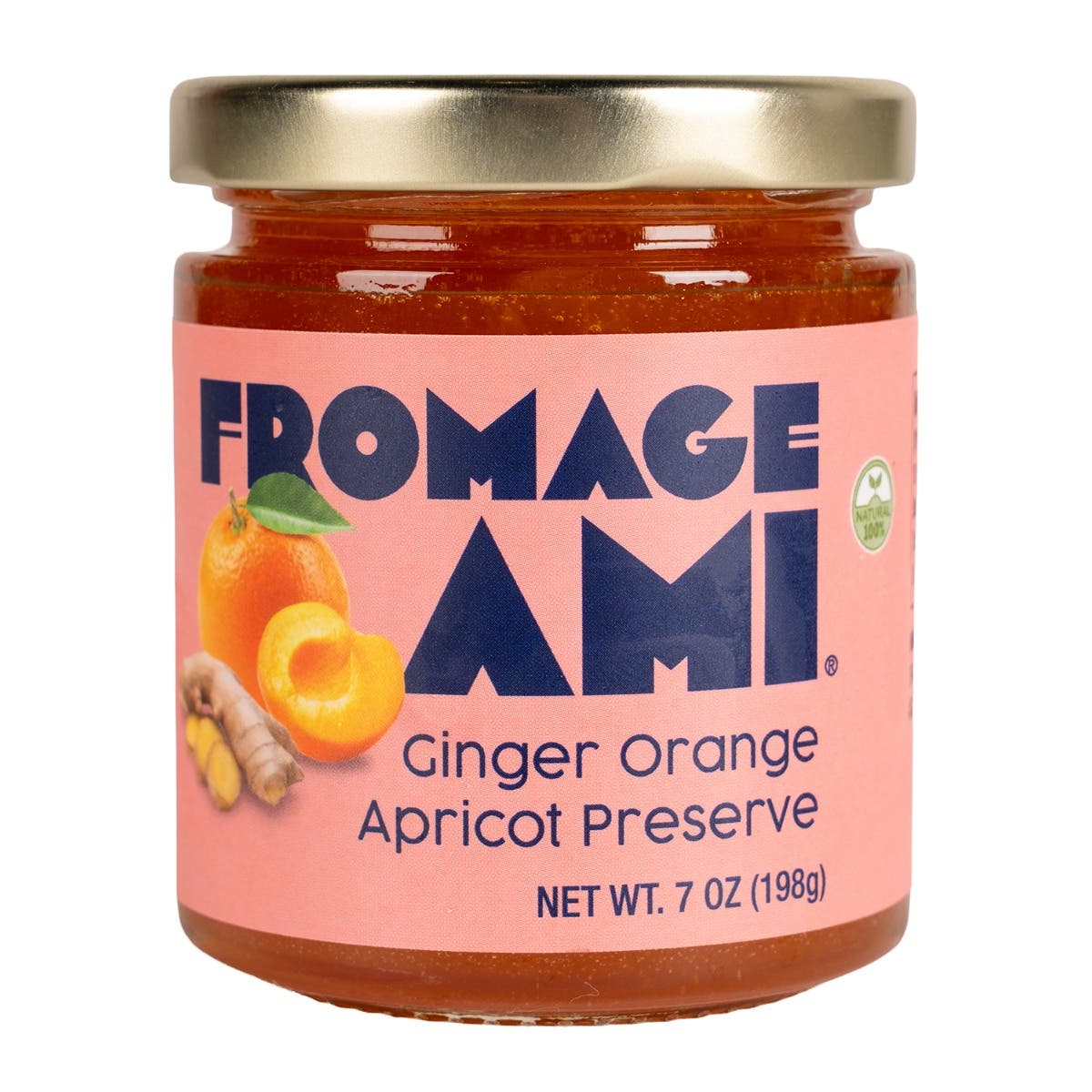 Wholesale Hampton Cheese Ginger Orange Apricot Preserve 7 Oz- Bulk