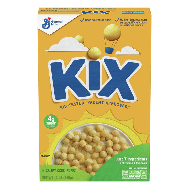 Wholesale General Mills Case Kix Cereal- Bulk