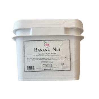 Wholesale Maui Foods Banana Nut Muffin Batter 18lb- Bulk