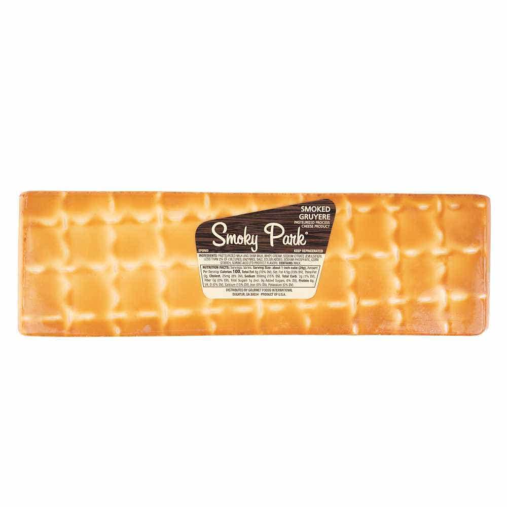 Wholesale Smoky Park Smoked Gruyere Processed Cheese Loaf 5 Lb- Bulk