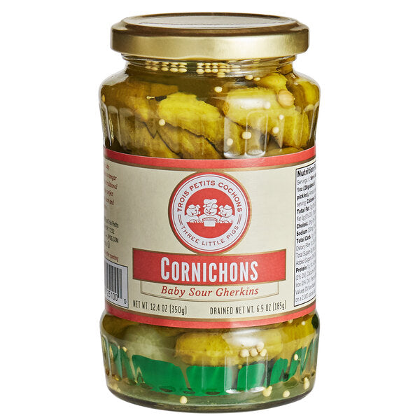 Wholesale Les Trois Cornichons Jars- Bulk