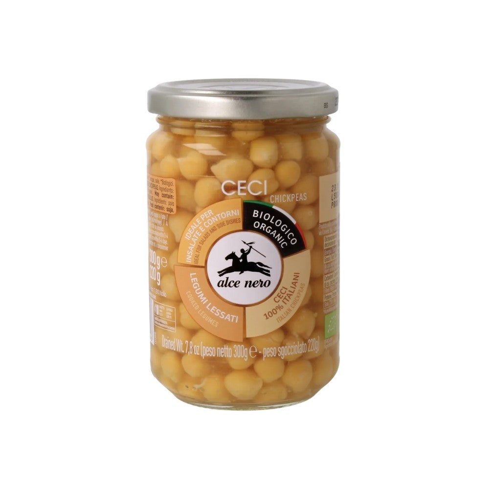 Wholesale Alce Nero Case Organic Cooked Chickpea- Bulk