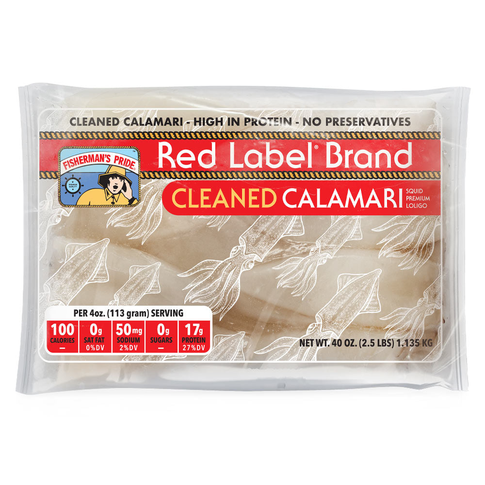 Wholesale Fishermns Prid Case 4-6 Calamari Tubes Only Frozen- Bulk