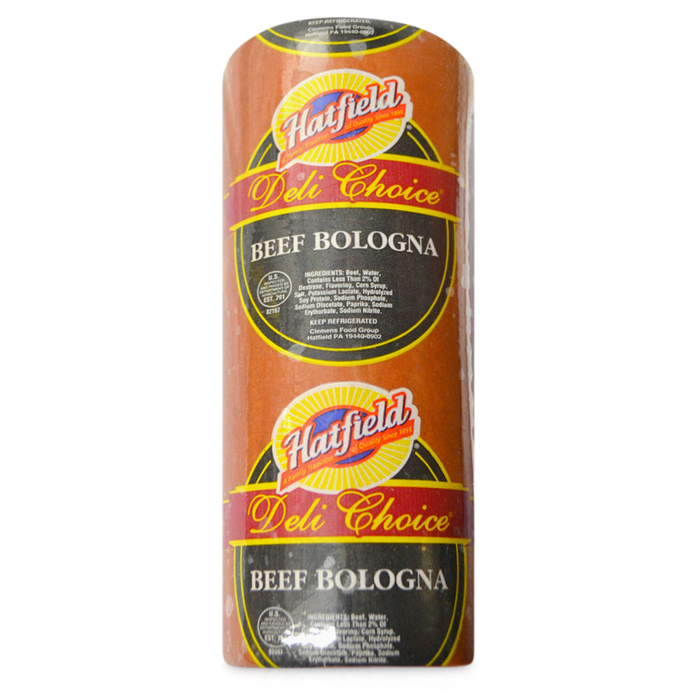 Wholesale Hatfield Case Beef Bologna- Bulk