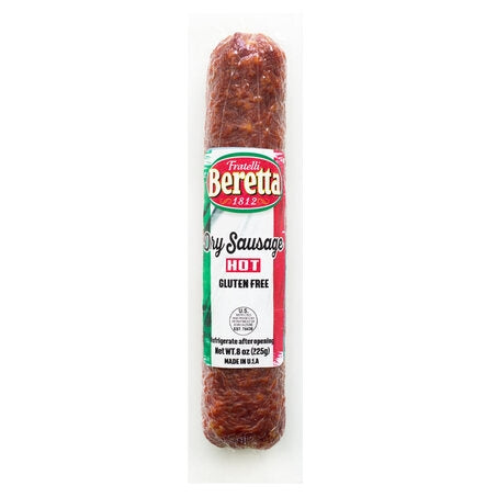 Wholesale Beretta Case Dry Hot Sausage Chubs- Bulk