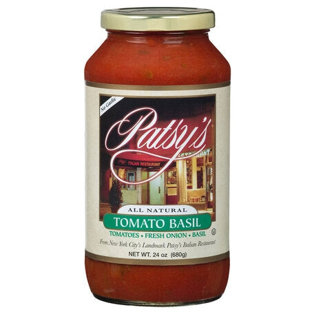 Wholesale Patsy'S Each Tomato Basil Sauce- Bulk