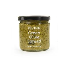 Wholesale Divina Spread Green Olive 7 Oz- Bulk