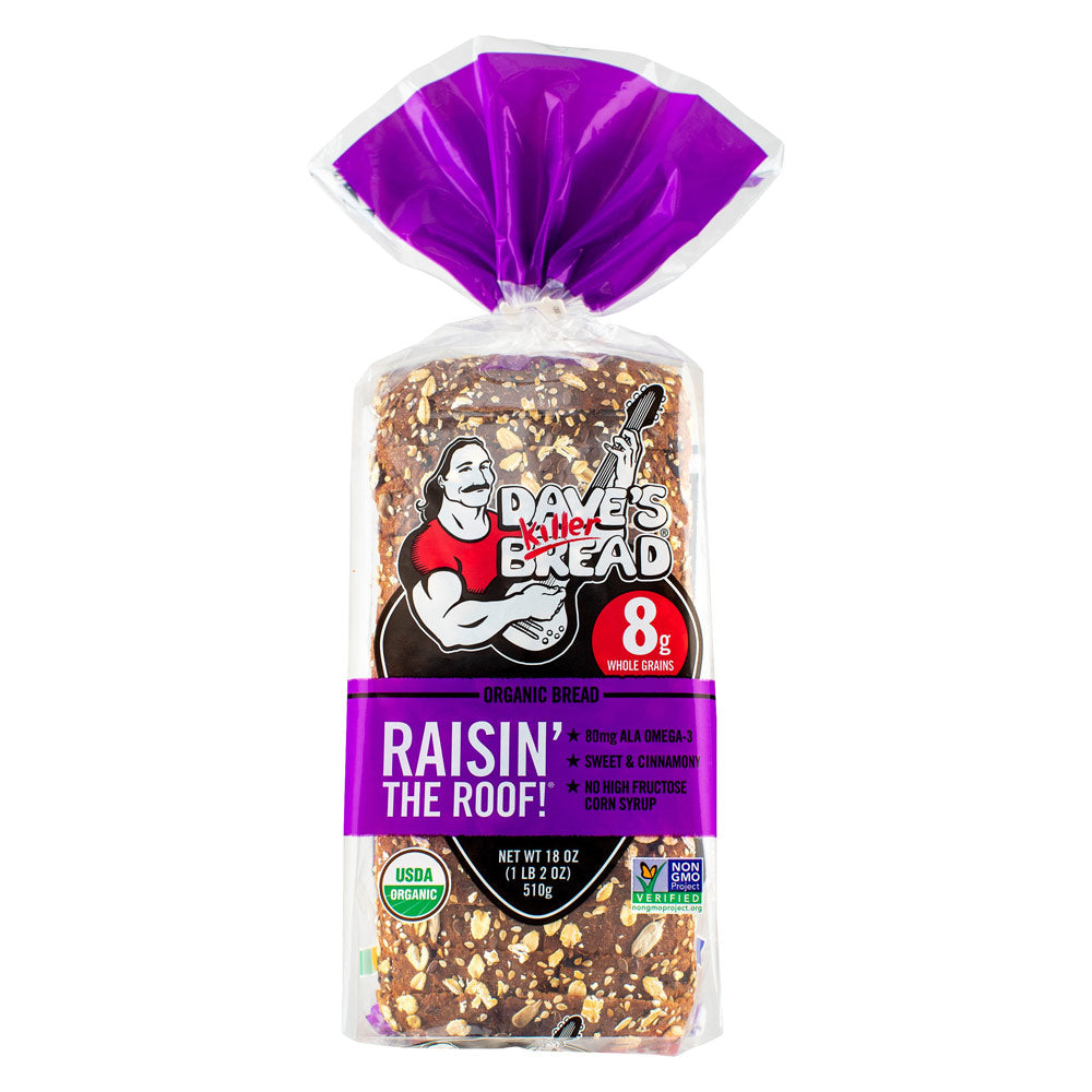 Wholesale Dave'S Killer Each Organic Cinnamon Raisin Bread- Bulk