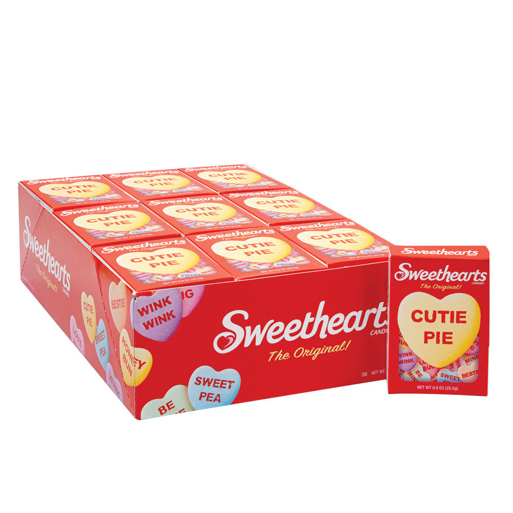 Wholesale Sweethearts Conversation Hearts 0.9 Oz Box- Bulk